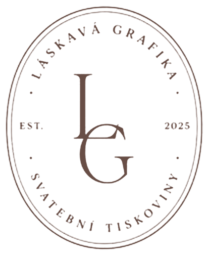 Láskavá grafika – svatební tiskoviny